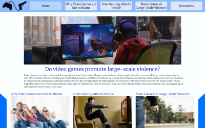 interactive webpage prototype thumbnail